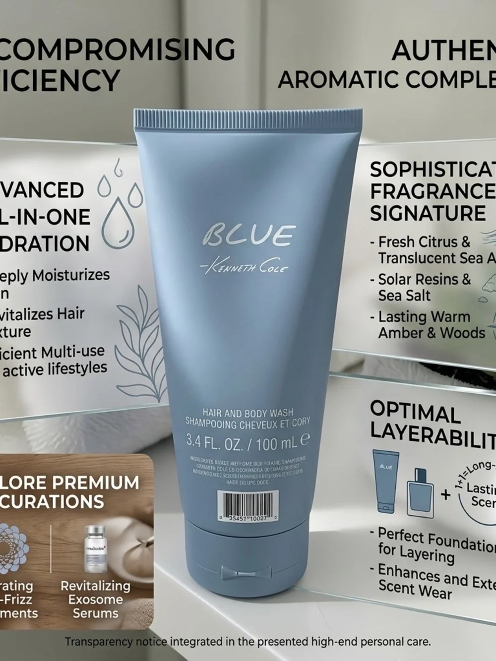 Kenneth Cole blue kenneth